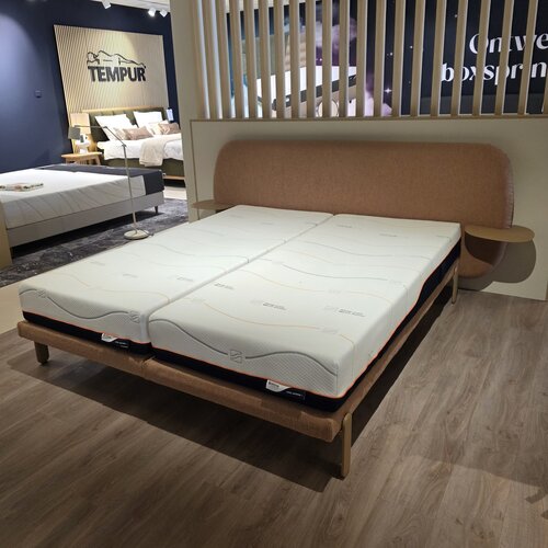 M Line bed Element Lush 180x210 vlak (excl. matrassen) - Showmodel