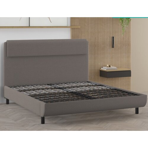 Tempur Bed Arc 180x200 vlak Poten: zwart 12cm Hoofdbord: Design Kleur: Warm Stone - Showmodel Tempur Bed Arc 180x200 vlak Poten: zwart 12cm Hoofdbord: Design Kleur: Warm Stone - Showmodel