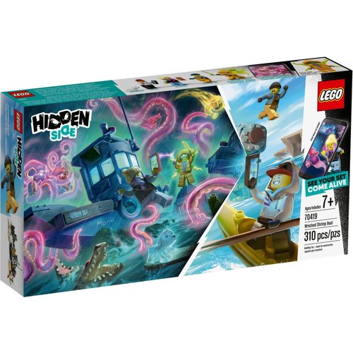 LEGO Hidden Side 70419 Schipbreuk met garnalenboot LEGO Hidden Side 70419 Schipbreuk met garnalenboot