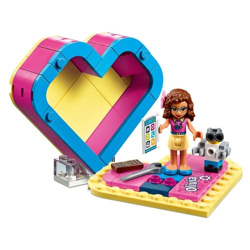LEGO Friends 41357 Olivia's hartvormige doos
