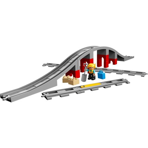 LEGO DUPLO 10872 Treinbrug en -rails