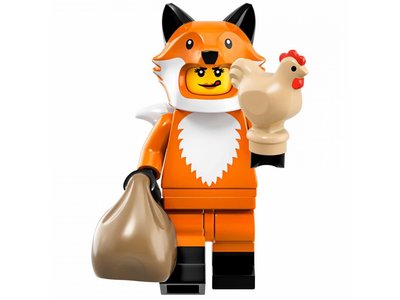 LEGO Minifiguren 71025-14 Fox Costume Girl LEGO Minifiguren 71025-14 Fox Costume Girl