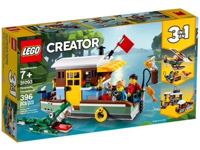 LEGO Creator 3 in 1 31093 Woonboot aan de rivier