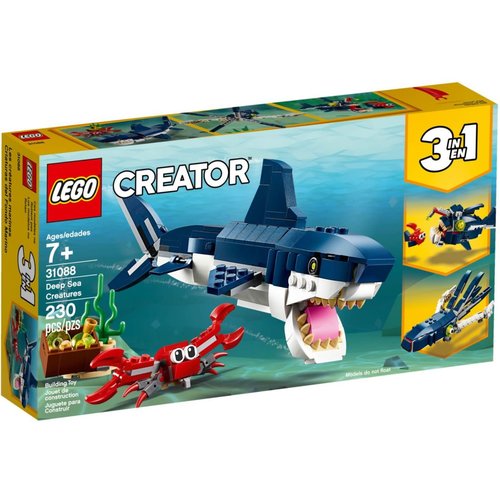 LEGO Creator 3 in 1 31088 Diepzeewezens