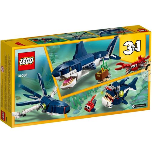 LEGO Creator 3 in 1 31088 Diepzeewezens