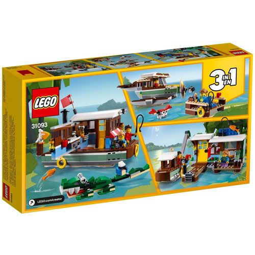 LEGO Creator 3 in 1 31093 Woonboot aan de rivier