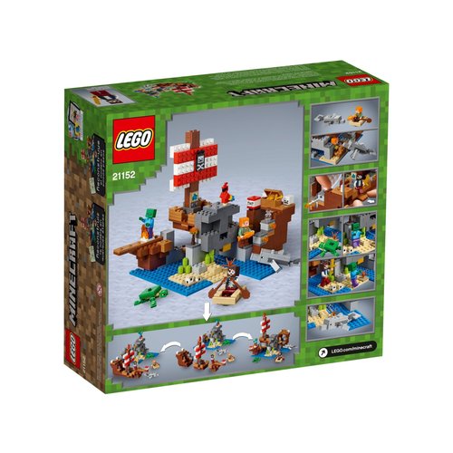 LEGO Minecraft 21152 Avontuur op het piratenschip