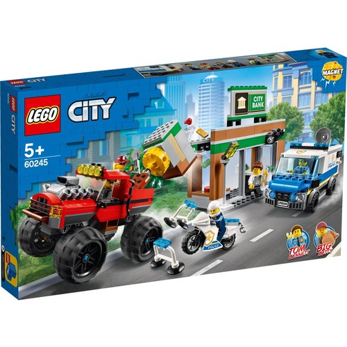 LEGO City 60245 Politiemonstertruck overval