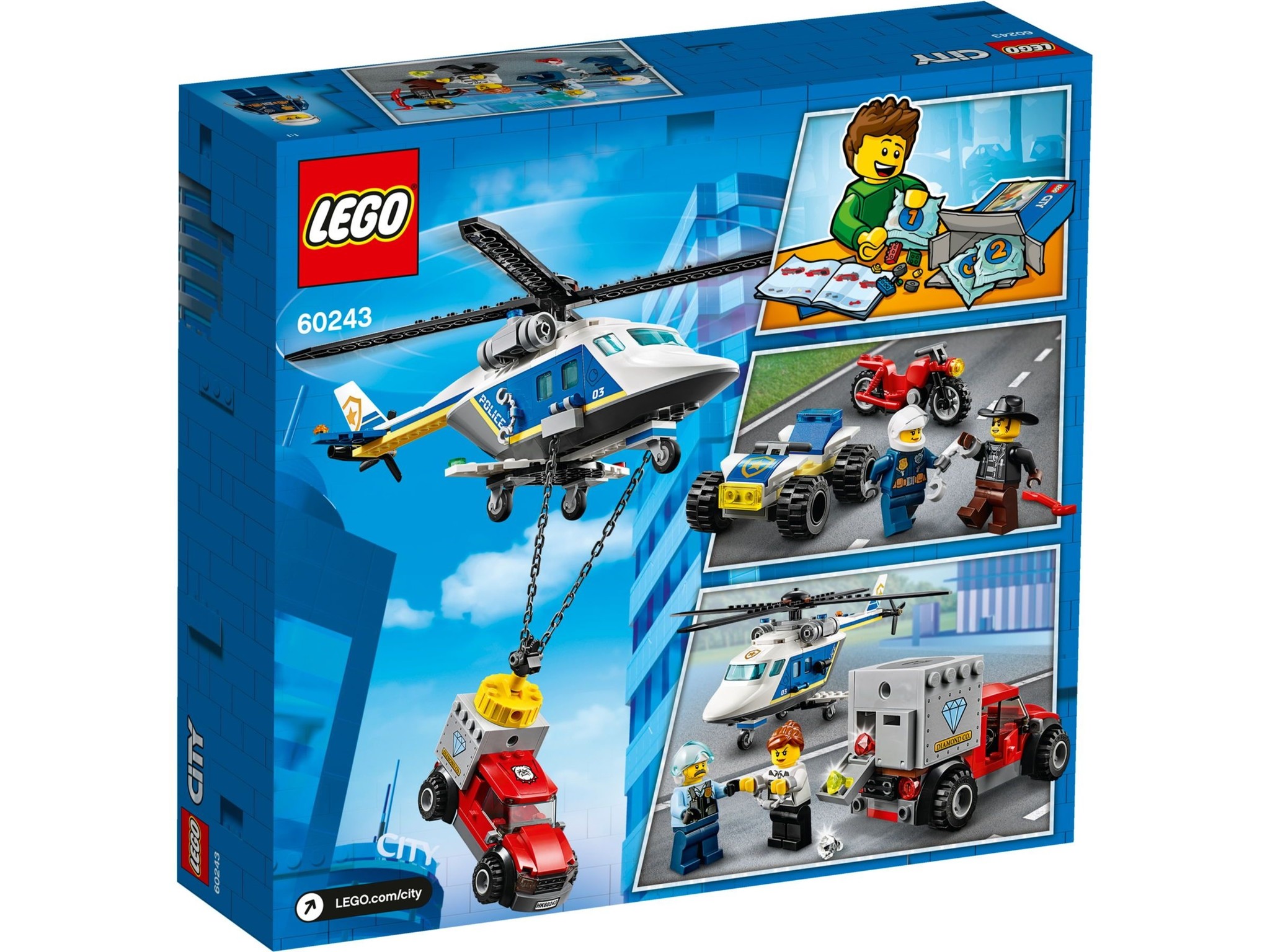 LEGO City Politiehelikopter achtervolging - Jan's
