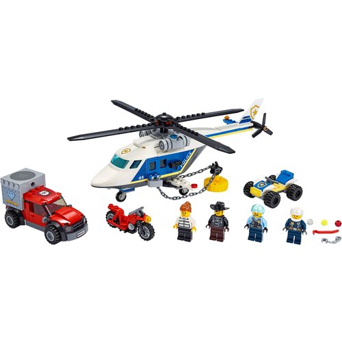 LEGO City 60243 Politiehelikopter achtervolging