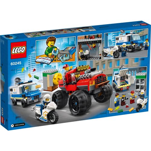 LEGO City 60245 Politiemonstertruck overval