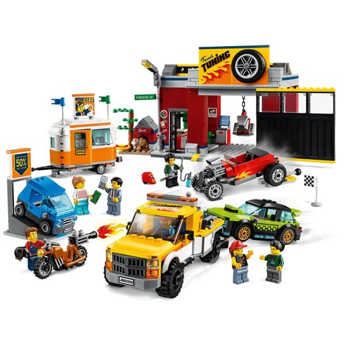 LEGO City 60258 Tuning workshop