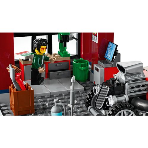 LEGO City 60258 Tuning workshop