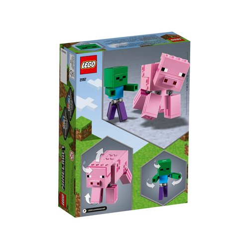 LEGO Minecraft 21157 Varken met Babyzombie