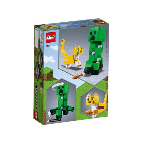 LEGO Minecraft 21156 BigFig Creeper en Ocelot