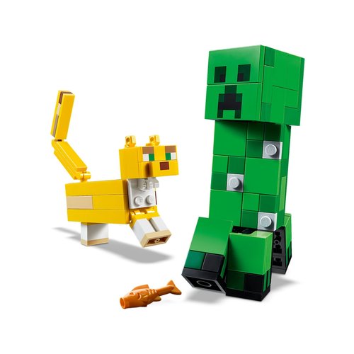 LEGO Minecraft 21156 BigFig Creeper en Ocelot