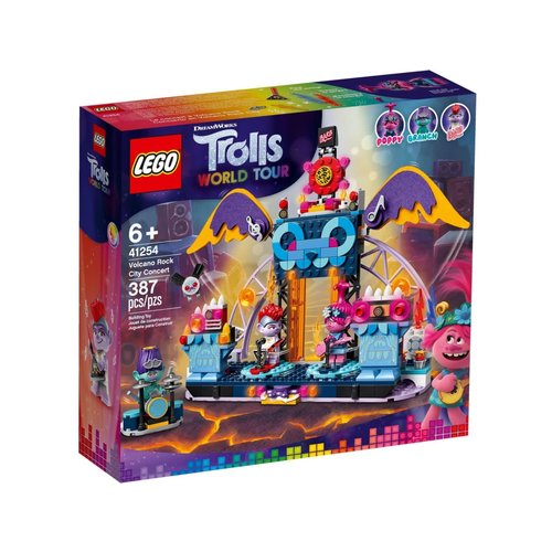 LEGO Trolls 41254 Volcano Rock City Concert