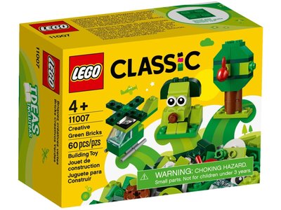 LEGO Classic 11007 Creatieve Groene Stenen