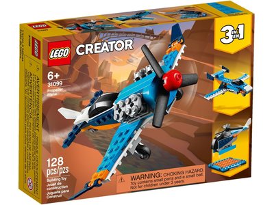 LEGO Creator 3 in 1 31099 Propellervliegtuig