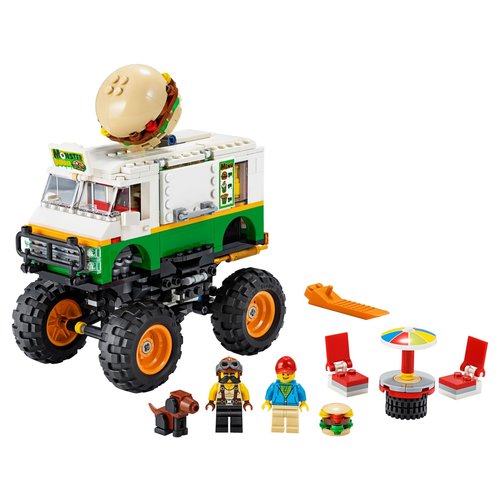 LEGO Creator 3 in 1 31104 Hamburger Monstertruck