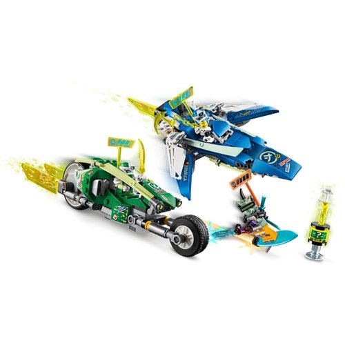 LEGO Ninjago 71709 Jay en Lloyd´s supersnelle racers