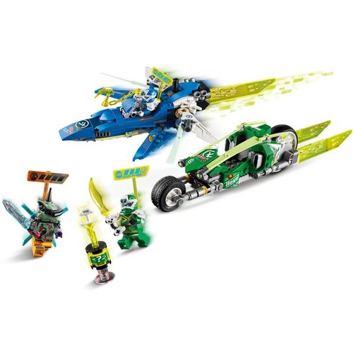 LEGO Ninjago 71709 Jay en Lloyd´s supersnelle racers