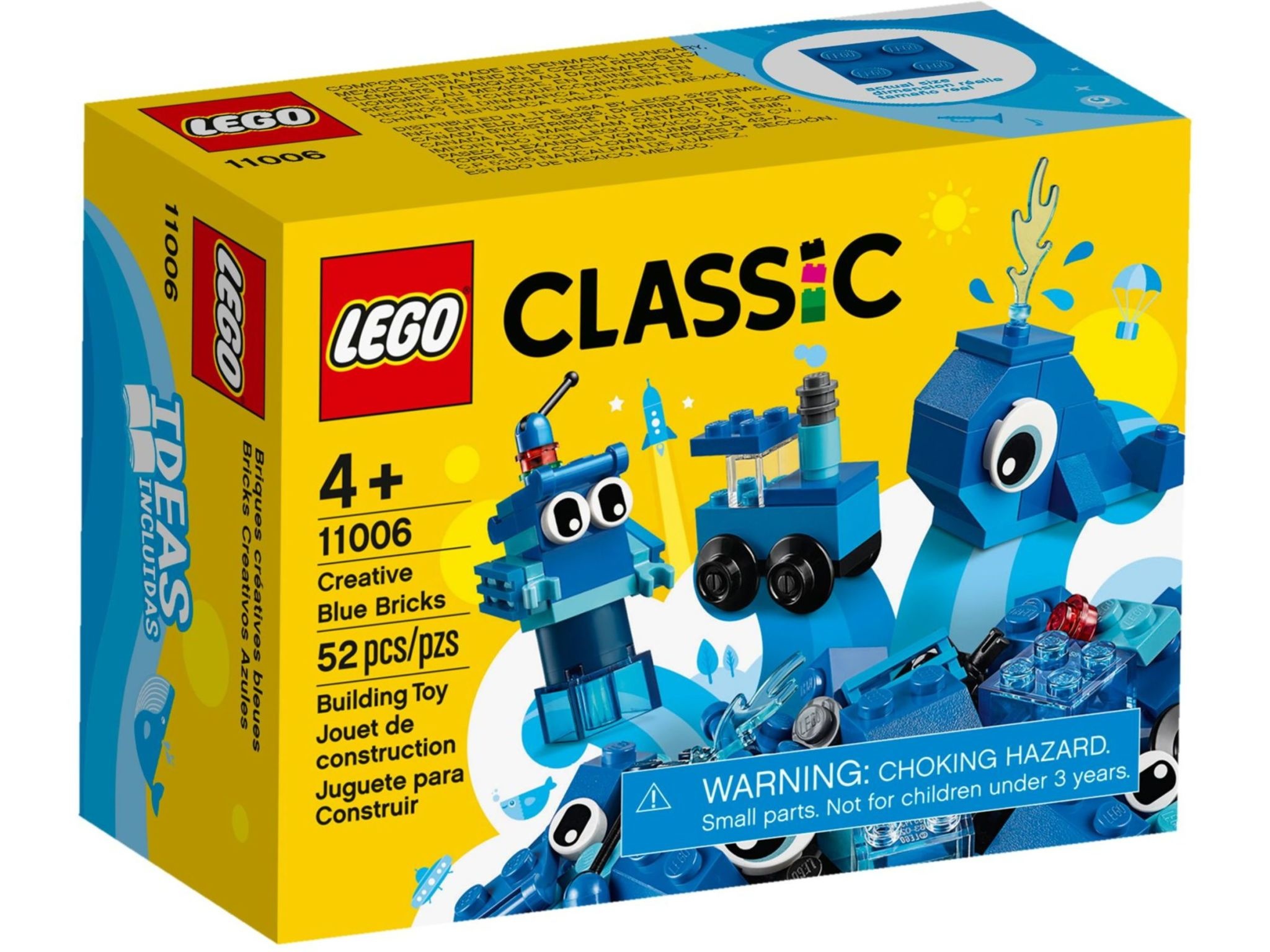 Wordt erger lancering kleding LEGO Classic 11006 Creatieve Blauwe Stenen - Jan's Steen