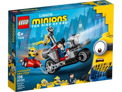 LEGO Minions 75549 Enerverende motorachtervolging