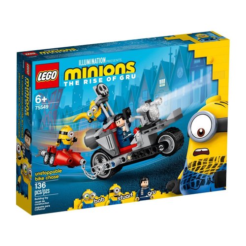 LEGO Minions 75549 Enerverende motorachtervolging