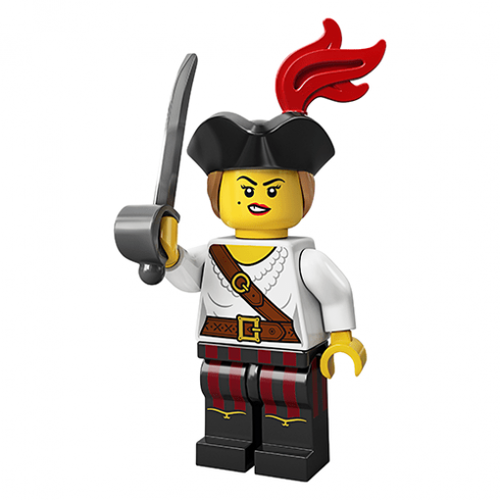 LEGO Minifiguren 71027-05 Pirate Girl