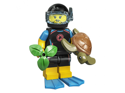LEGO Minifiguren 71027-12 Sea Rescuer LEGO Minifiguren 71027-12 Sea Rescuer
