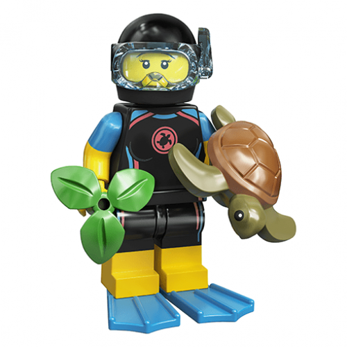 LEGO Minifiguren 71027-12 Sea Rescuer