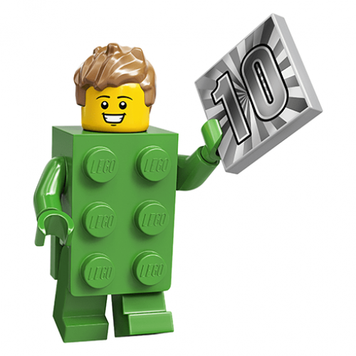 LEGO Minifiguren 71027-13 Brick Costume Guy