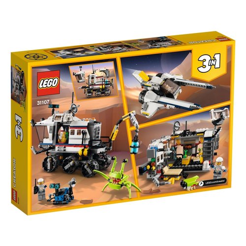 LEGO Creator 3 in 1 31107 Ruimte Rover Verkenner