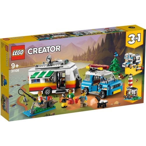 LEGO Creator 3 in 1 31108 Familievakantie met caravan