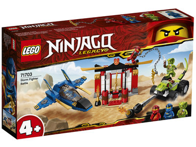 LEGO Ninjago 71703 Storm Fighter gevecht