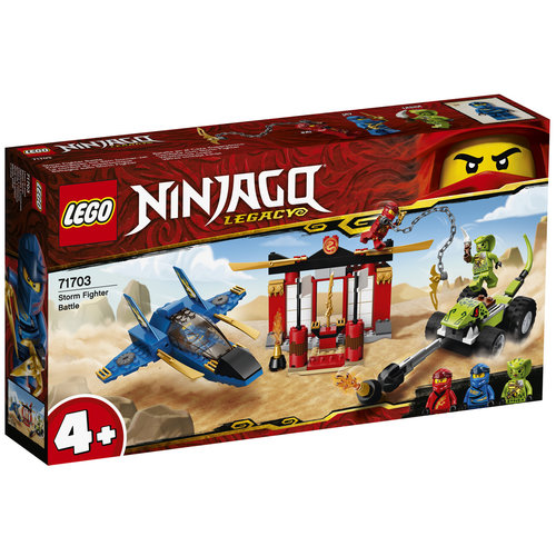 LEGO Ninjago 71703 Storm Fighter gevecht