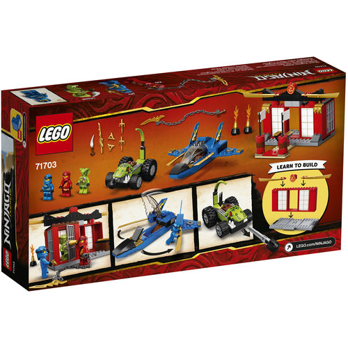 LEGO Ninjago 71703 Storm Fighter gevecht