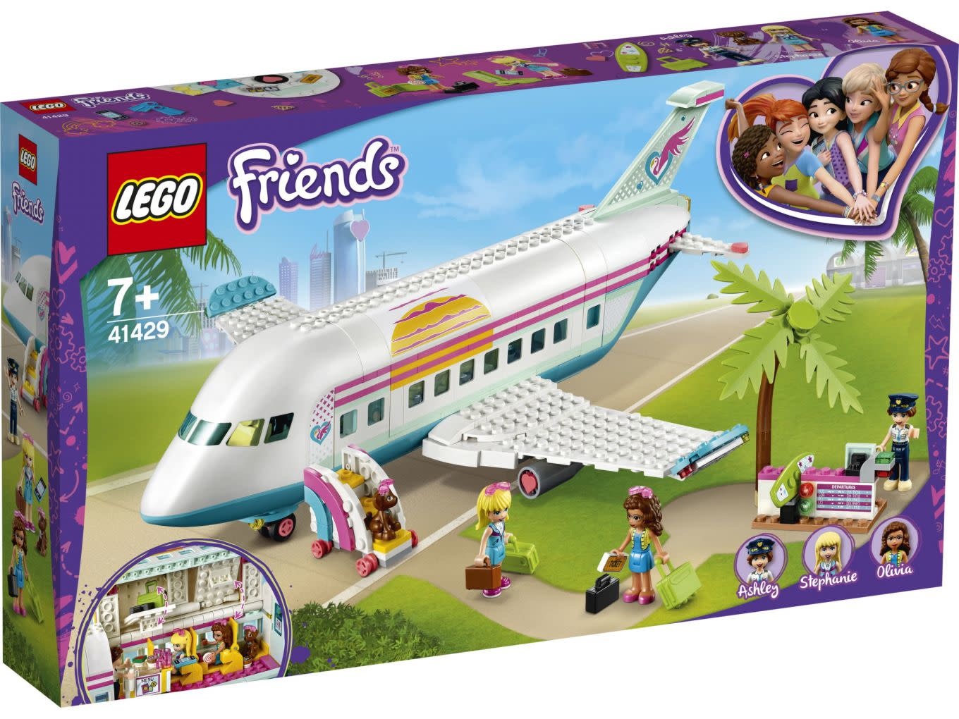 verliezen Pygmalion attent LEGO Friends 41429 Heartlake City vliegtuig - Jan's Steen