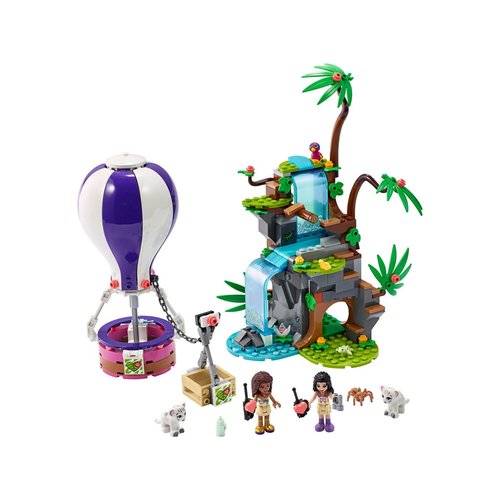 LEGO Friends 41423 Tijger reddingsactie met luchtballon in jungle