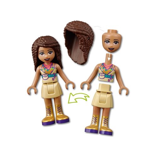 LEGO Friends 41423 Tijger reddingsactie met luchtballon in jungle