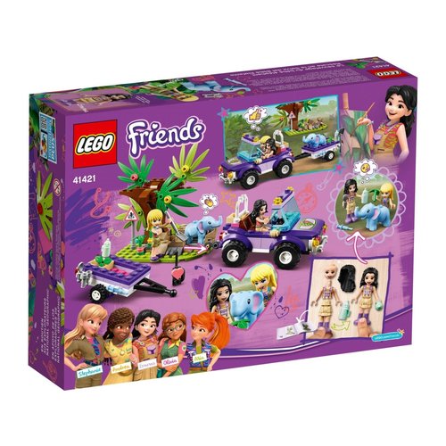 LEGO Friends 41421 Reddingsbasis babyolifant in jungle