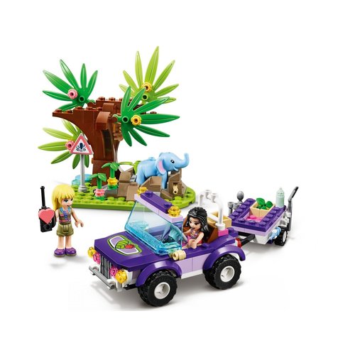 LEGO Friends 41421 Reddingsbasis babyolifant in jungle