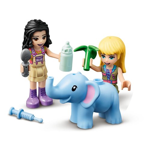 LEGO Friends 41421 Reddingsbasis babyolifant in jungle