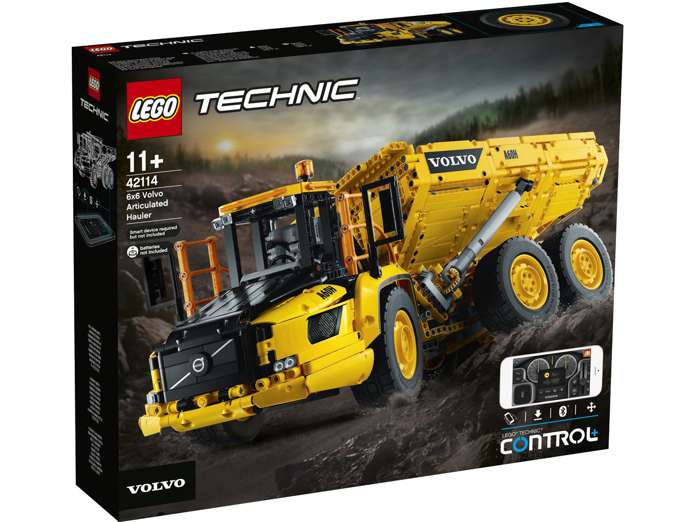 donderdag apotheker Afleiden LEGO Technic 42114 Volvo 6x6 Truck met kieptrailer - Jan's Steen