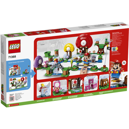 LEGO Super Mario 71368 Uitbreidingsset: Toads schattenjacht LEGO Super Mario 71368 Uitbreidingsset: Toads schattenjacht