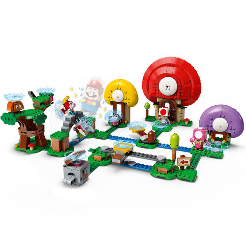 LEGO Super Mario 71368 Uitbreidingsset: Toads schattenjacht LEGO Super Mario 71368 Uitbreidingsset: Toads schattenjacht