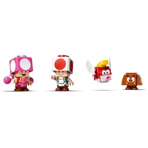 LEGO Super Mario 71368 Uitbreidingsset: Toads schattenjacht LEGO Super Mario 71368 Uitbreidingsset: Toads schattenjacht