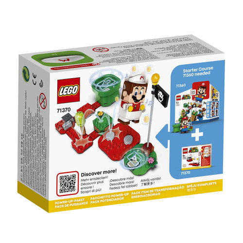 LEGO Super Mario 71370 Power-uppakket: Vuur-Mario