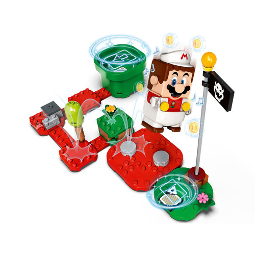 LEGO Super Mario 71370 Power-uppakket: Vuur-Mario